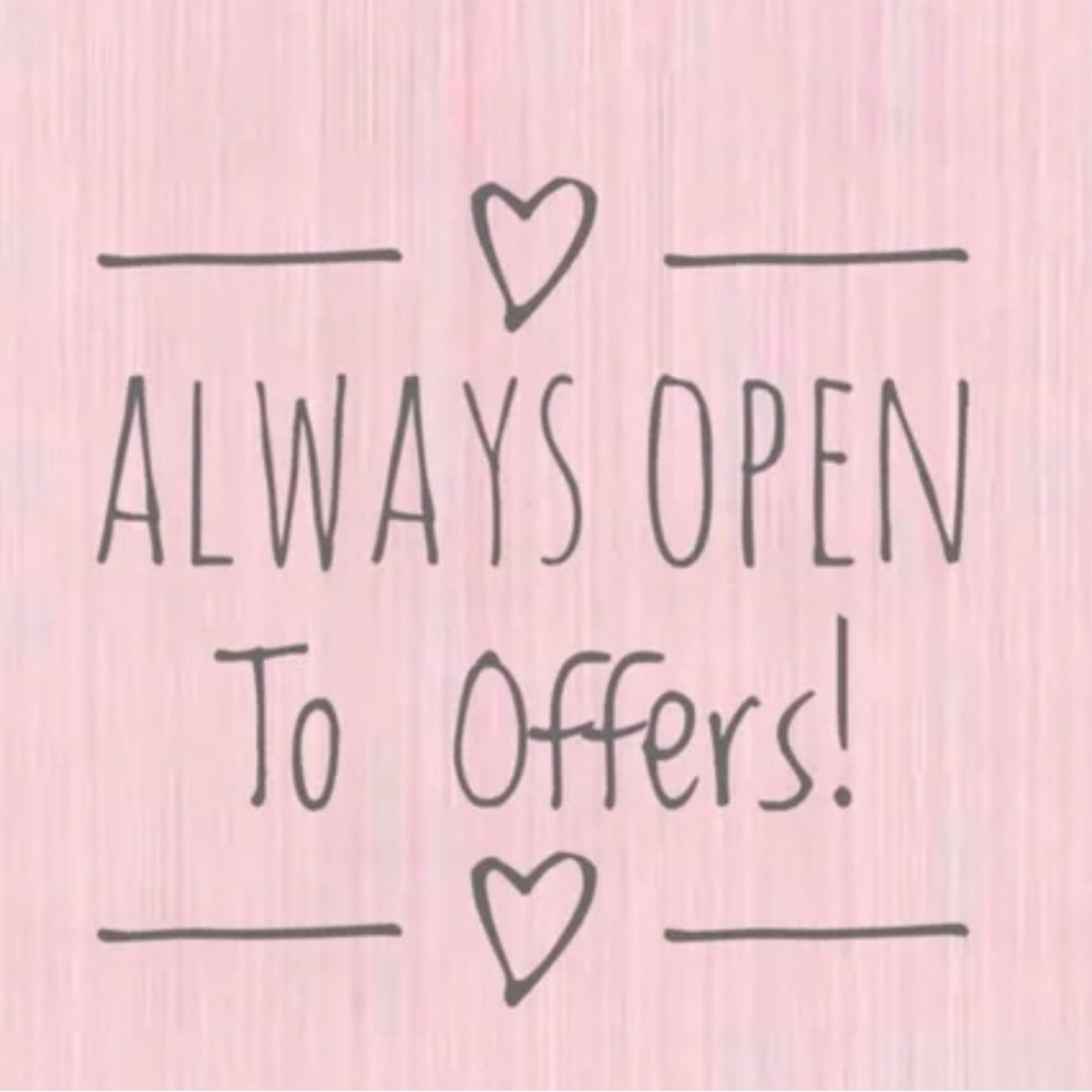 Always Open to Offers Sign